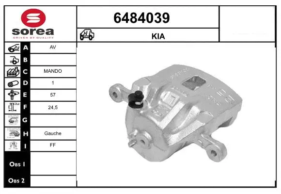 Brake Caliper (6484039)
