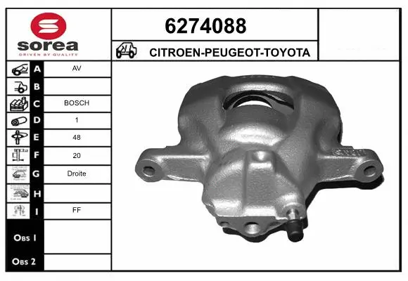Brake Caliper (6274088)