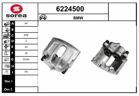 Brake Caliper (6224500)