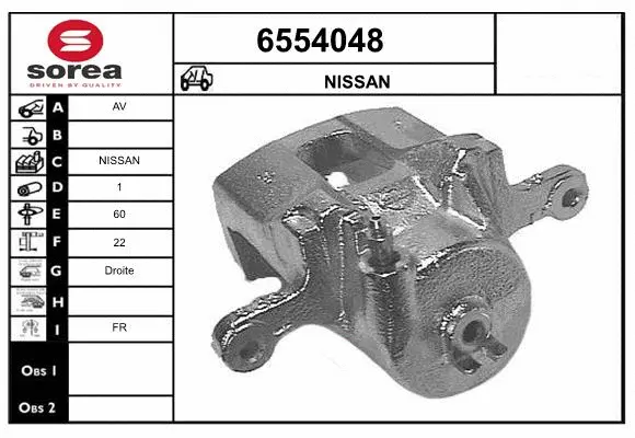Brake Caliper (6554048)