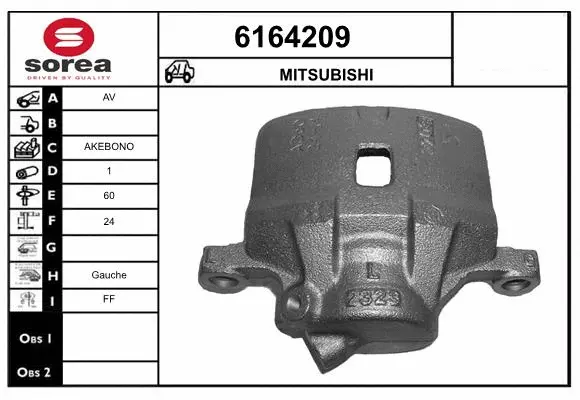 Brake Caliper (6164209)