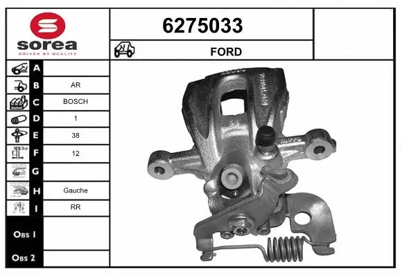 Brake Caliper (6275033)