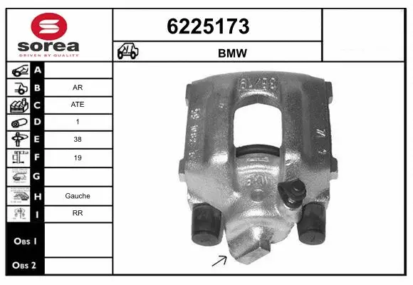 Brake Caliper (6225173)