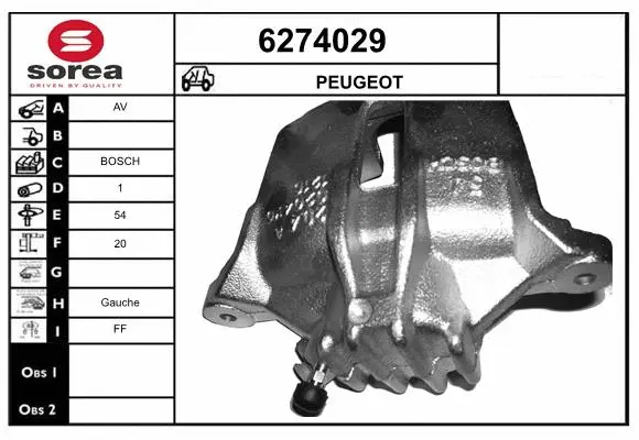 Brake Caliper (6274029)