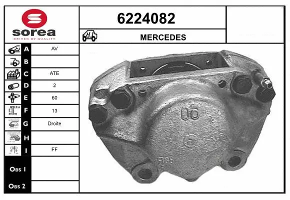 Brake Caliper (6224082)