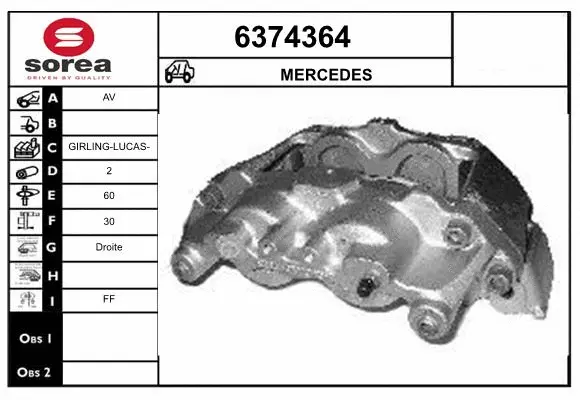 Brake Caliper (6374364)
