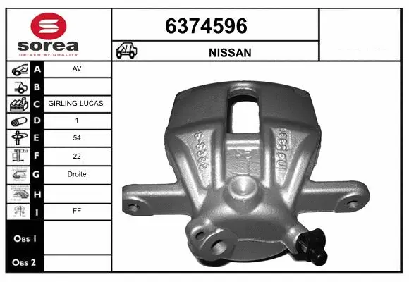 Brake Caliper (6374596)
