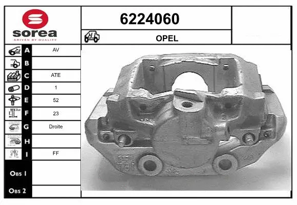Brake Caliper (6224060)