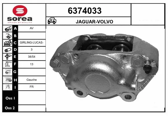 Brake Caliper (6374033)