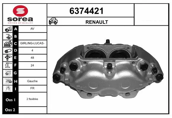 Brake Caliper (6374421)