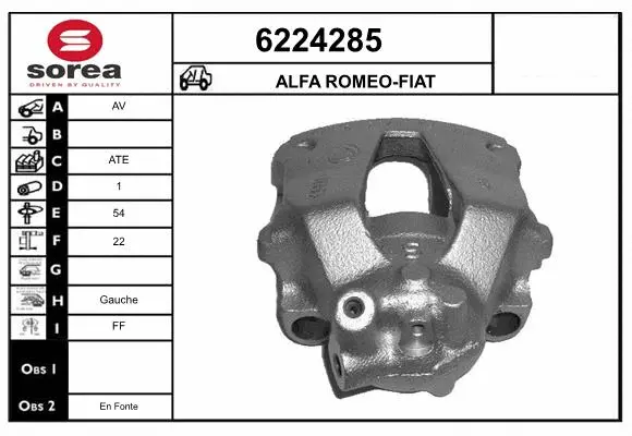 Brake Caliper (6224285)