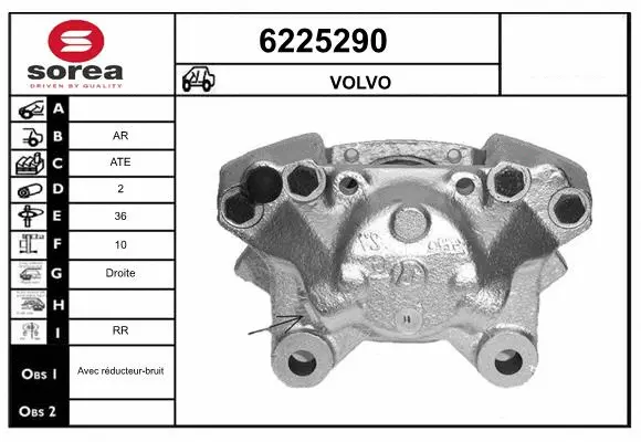 Brake Caliper (6225290)