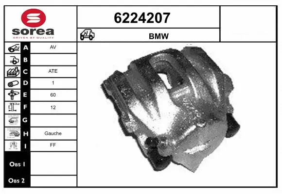 Brake Caliper (6224207)