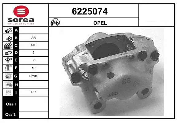 Brake Caliper (6225074)