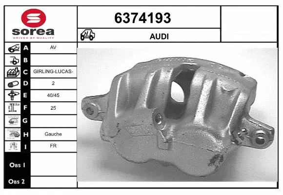 Brake Caliper (6374193)