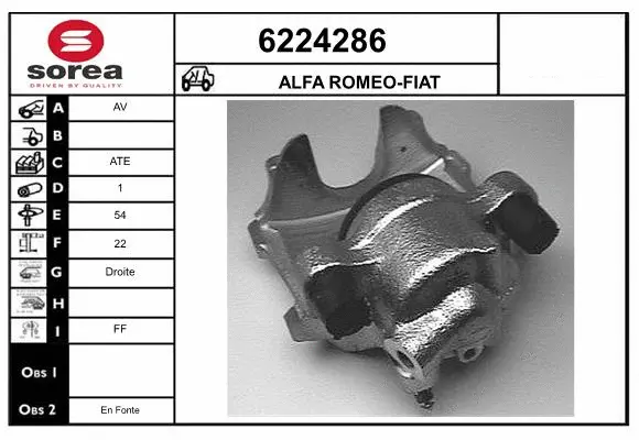 Brake Caliper (6224286)