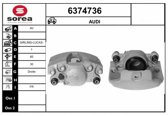 Brake Caliper (6374736)