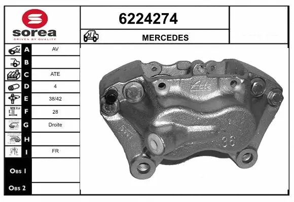 Brake Caliper (6224274)