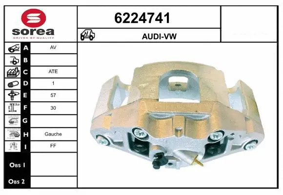 Brake Caliper (6224741)