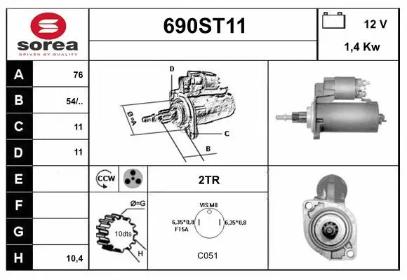 Starter (690ST11)