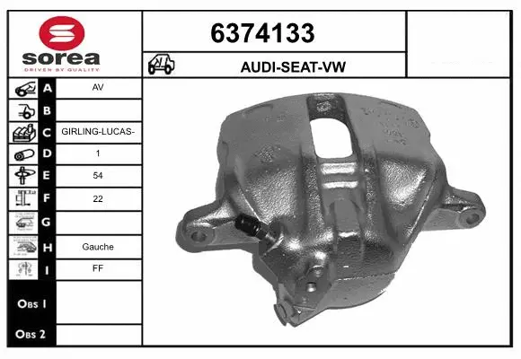 Brake Caliper (6374133)