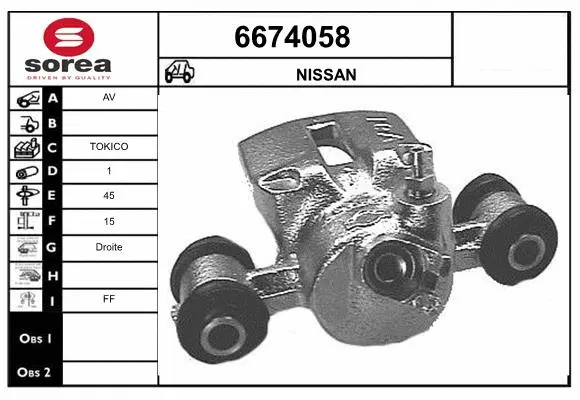 Brake Caliper (6674058)