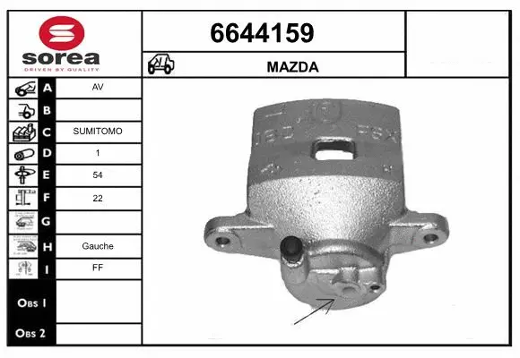 Brake Caliper (6644159)