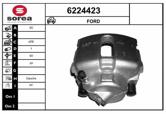 Brake Caliper (6224423)
