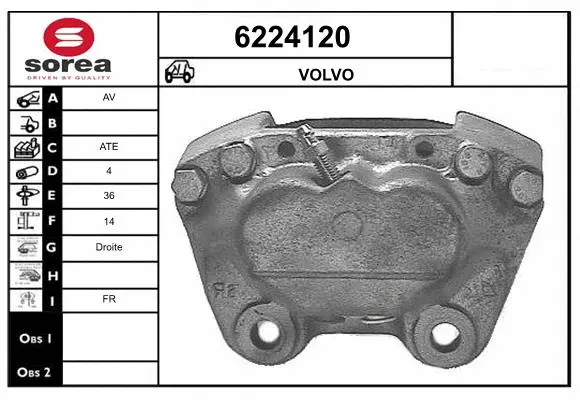 Brake Caliper (6224120)