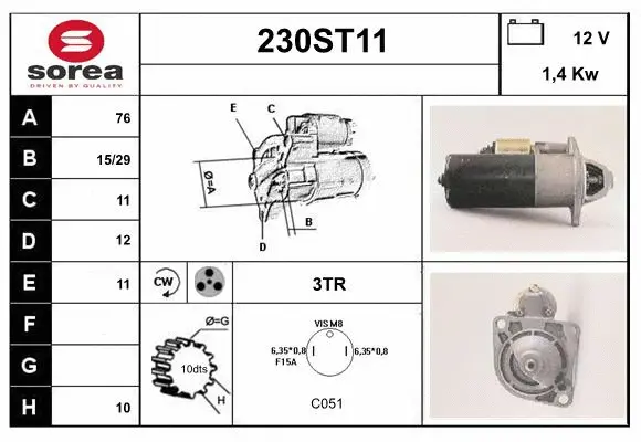 Starter (230ST11)
