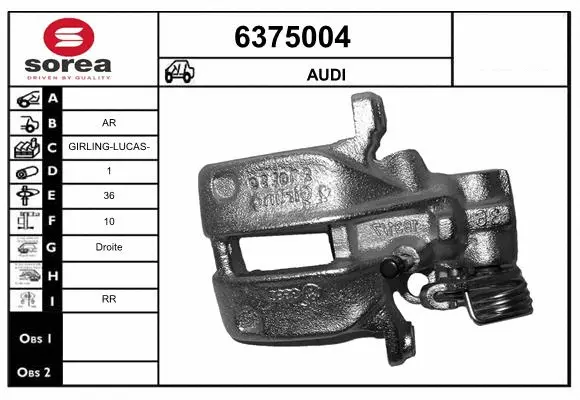Brake Caliper (6375004)