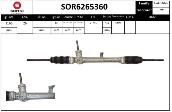 Steering Gear (SOR6265360)