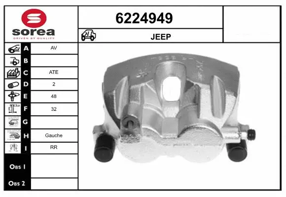 Brake Caliper (6224949)