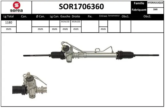 Steering Gear (SOR1706360)