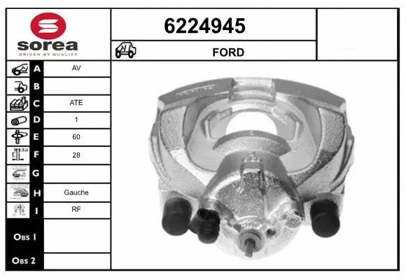 Brake Caliper (6224945)