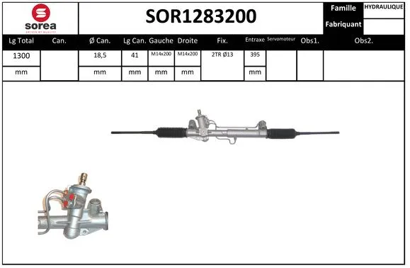 Steering Gear (SOR1283200)