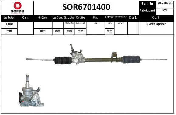 Steering Gear (SOR6701400)