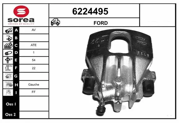 Brake Caliper (6224495)