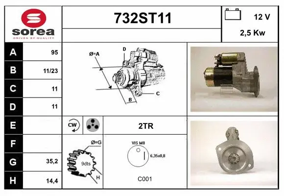 Starter (732ST11)