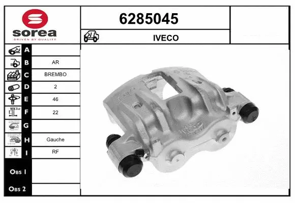 Brake Caliper (6285045)