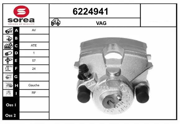 Brake Caliper (6224941)