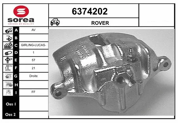 Brake Caliper (6374202)