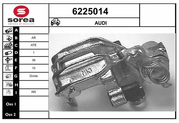 Brake Caliper (6225014)