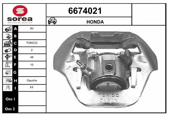 Brake Caliper (6674021)