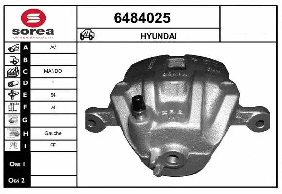 Brake Caliper (6484025)