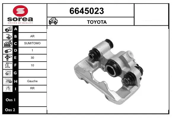 Brake Caliper (6645023)