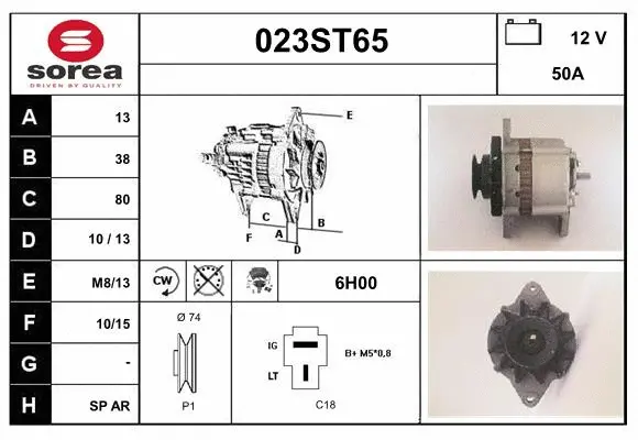 Alternator (023ST65)