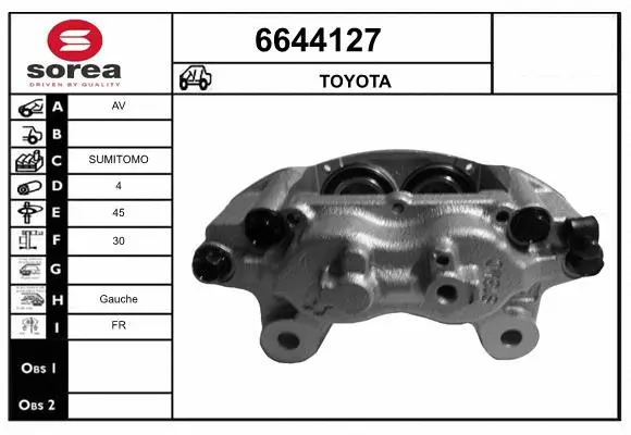 Brake Caliper (6644127)