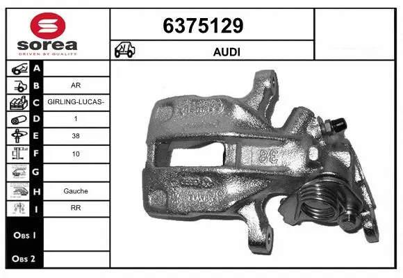Brake Caliper (6375129)