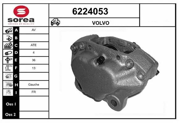 Brake Caliper (6224053)